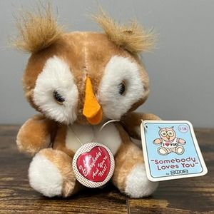 SWIB‎ Owl Plush Vintage 1984